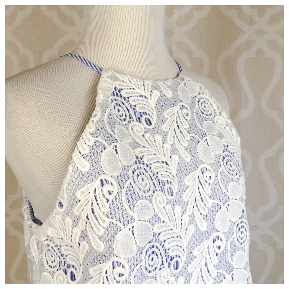 Bonnie Blue Lace Top - Picture 2 of 8